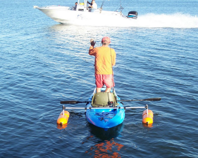 Convert your Kayak into a Solid Stabile Platform