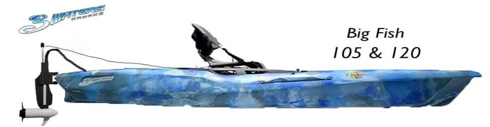 3Waters Kayak Motors For ​R​udder or ​T​iller ​H​andle ​S​teering